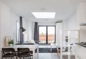 Sfeerbeeld van het interieur van een appartement